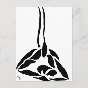 Static Trapeze Back Balance Fold Postcard