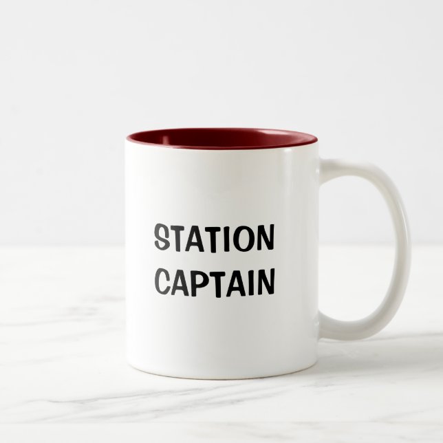STATION CAPTAIN MUG (Right)