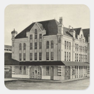 Station, Concord & Montreal Railroad, Concord Square Sticker