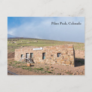 Station House at Pikes Peak Postcard