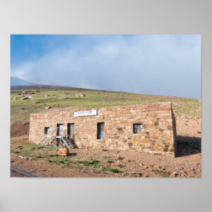 Station House at Pikes Peak Poster
