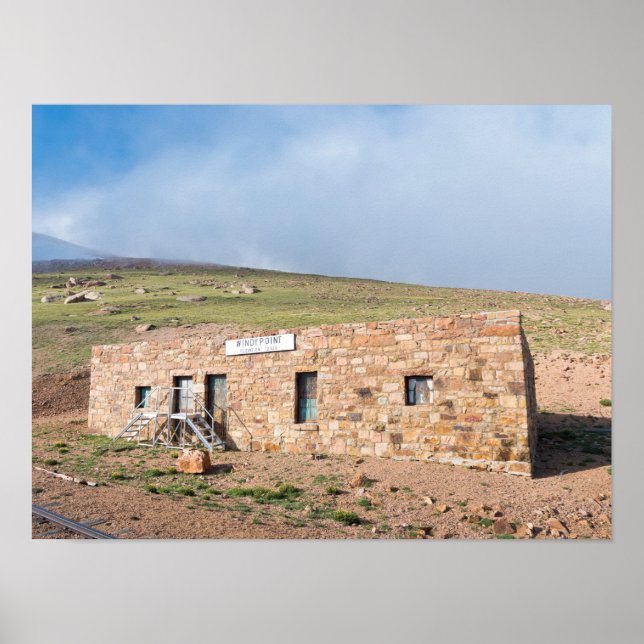 Station House at Pikes Peak Poster (Front)
