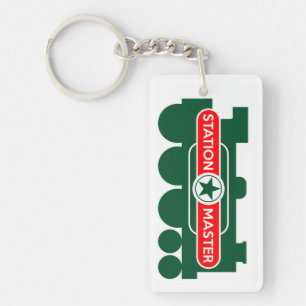 Station Master, Train Key Ring