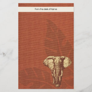 Stationary Safari Elephant Stationery