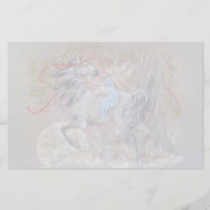 Stationary - Unicorn Valentine Stationery