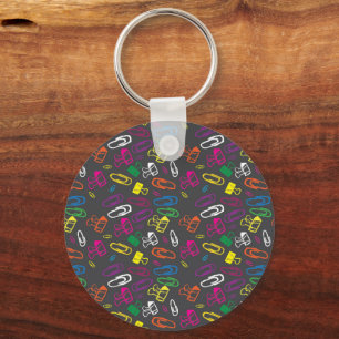 Stationery-Inspired Keyring