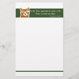 Stationery: Le Chat Stationery