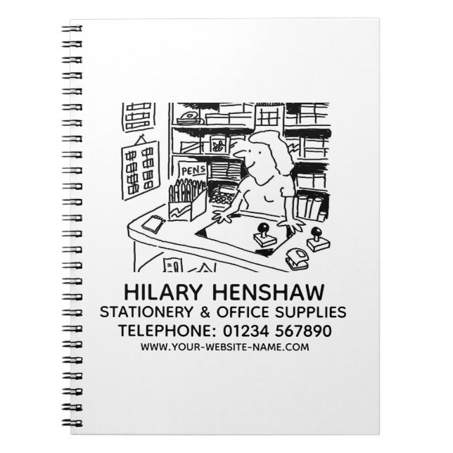 Stationery & Office Supplies Notebook (Front)