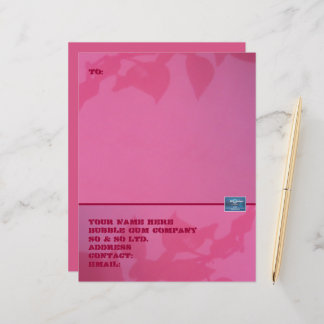 Stationery Paper (Bubble Gum) RFPMDesigns ©️2024