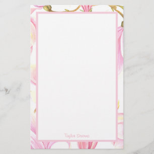 Stationery Paper, Size: 5.5" x 8.5", Paper: Matte,