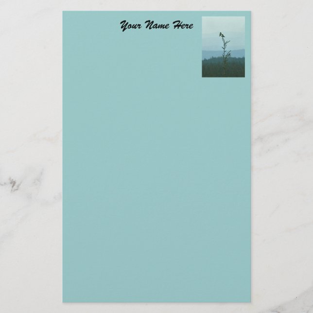 Stationery - Top of the World (blue) (Front)