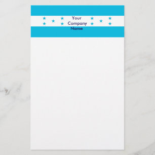 Stationery with Flag of Honduras