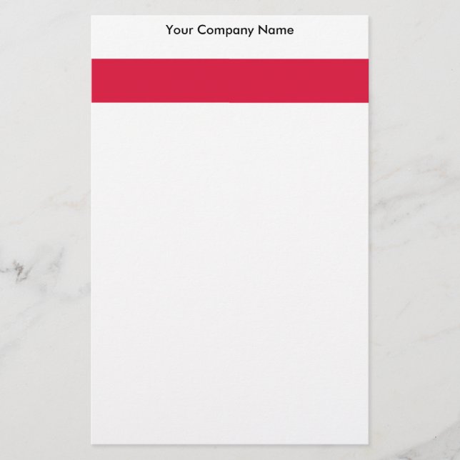 Stationery with Flag of Poland (Front)