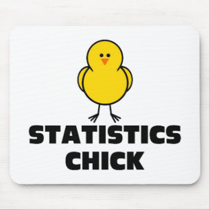 Statistics Chick Mouse Pad