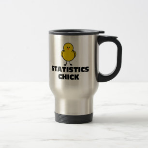 Statistics Chick Travel Mug