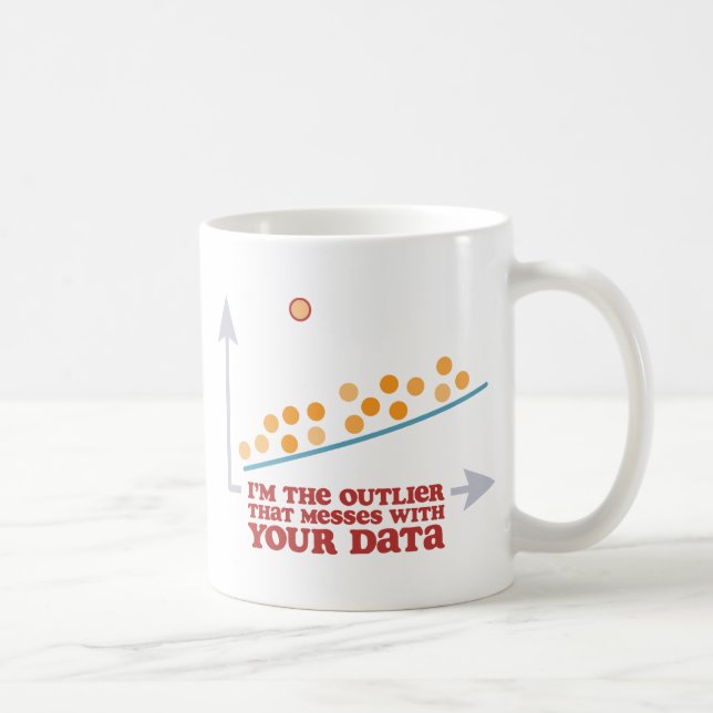 Statistics Outlier Coffee Mug (Right)