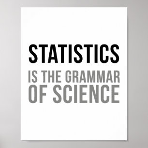 Statistics Quotes Poster