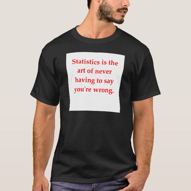 statistics T-Shirt (Front)