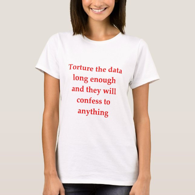 statistics T-Shirt (Front)
