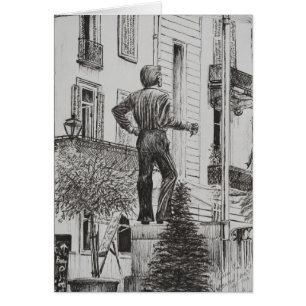 Statue at Cannet 2014