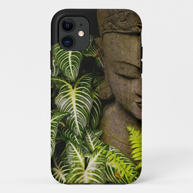 Statue in a Garden: Chiang Mai, Thailand Case-Mate iPhone Case (Back)