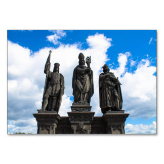 Statue in Charles Bridge Table Number