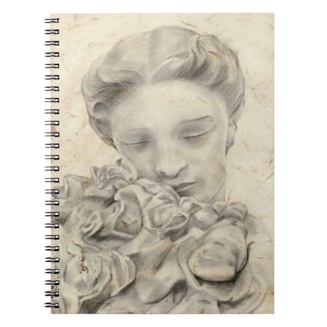 Statue in the Garden I Notebook (Front)