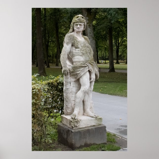 Statue in the Park Poster (Front)