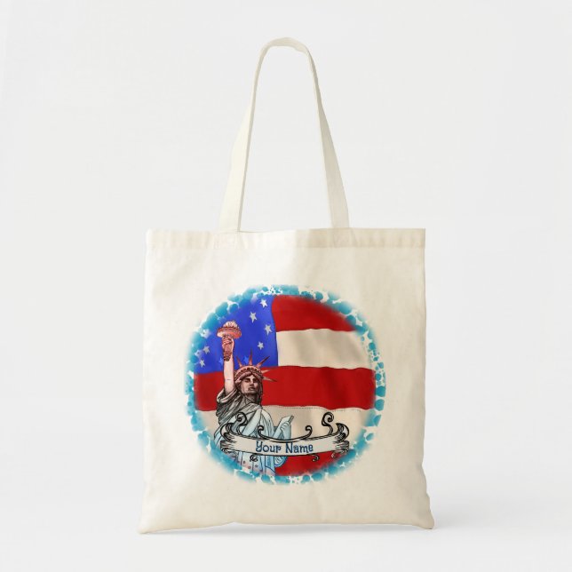 Statue Liberty  Tote Bag (Front)