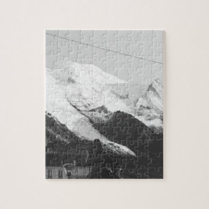 Statue Michel-Gabriel Paccard Mont Blanc Chamonix Jigsaw Puzzle