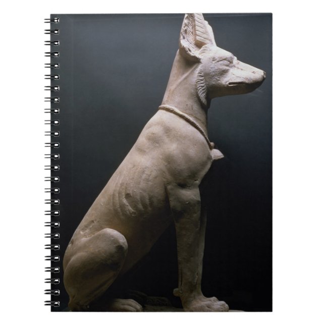 Statue of a Dog, Mesopotamia, c.5000-1000 BC (lime Notebook (Front)