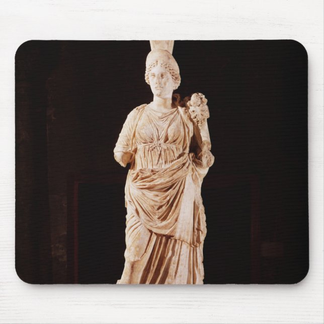 Statue of a tutelary goddess mouse pad (Front)