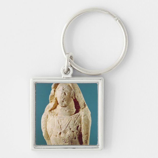 Statue of a warrior key ring (Front)