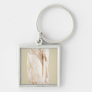 Statue of a woman key ring
