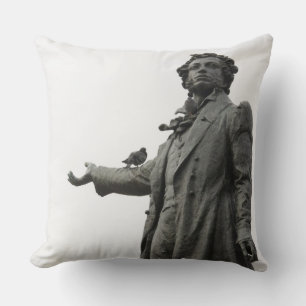 Statue of Alexander Pushkin, Saint Petersburg Cushion