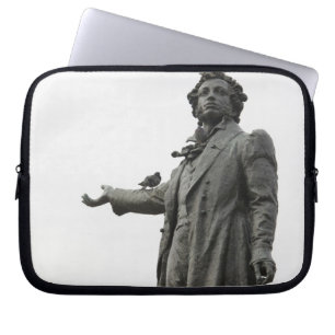 Statue of Alexander Pushkin, Saint Petersburg Laptop Sleeve