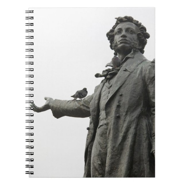 Statue of Alexander Pushkin, Saint Petersburg Notebook (Front)