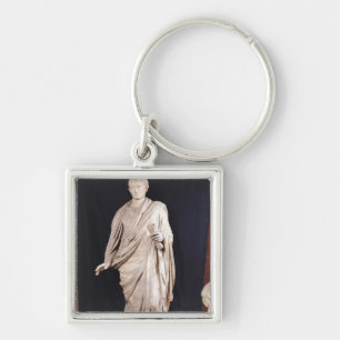 Statue of Caesar Augustus Key Ring