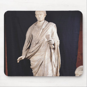 Statue of Caesar Augustus Mouse Pad