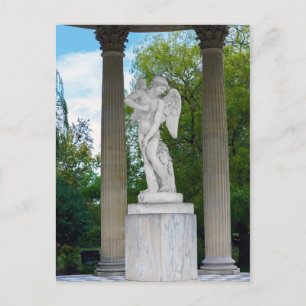 Statue of Cupidon, Temple of love in Versailles Postcard