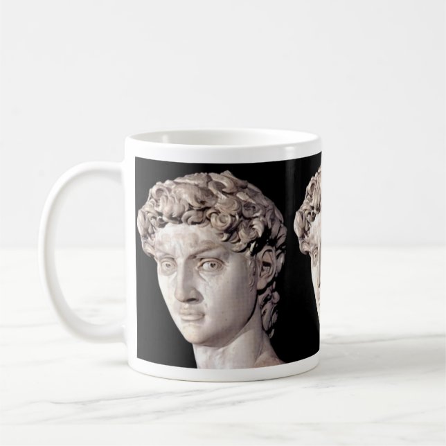 Statue of David Coffee Mug (Left)