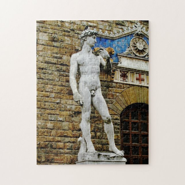 Statue of David Jigsaw Puzzle (Vertical)