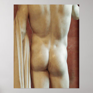 Statue of David's Rear Print