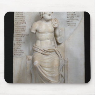 Statue of Euripides Mouse Pad