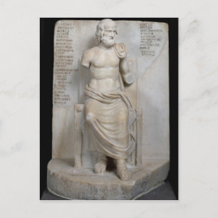 Statue of Euripides Postcard