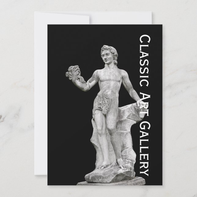 Statue of God Bacchus (Front)