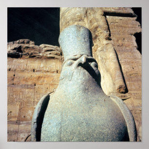 Statue of Horus Poster
