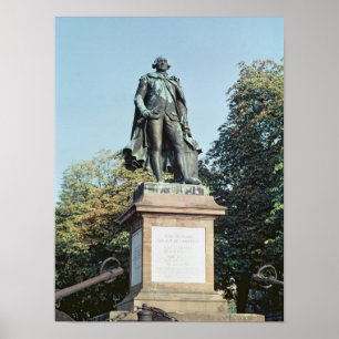 Statue of Jean Francois de Galaup Poster