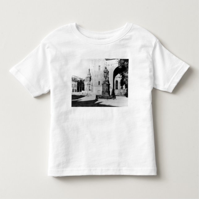 Statue of Johann Sebastian Bach Toddler T-Shirt (Front)