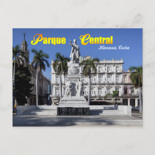 Statue of Jose Marti in Havana, Cuba Postcard